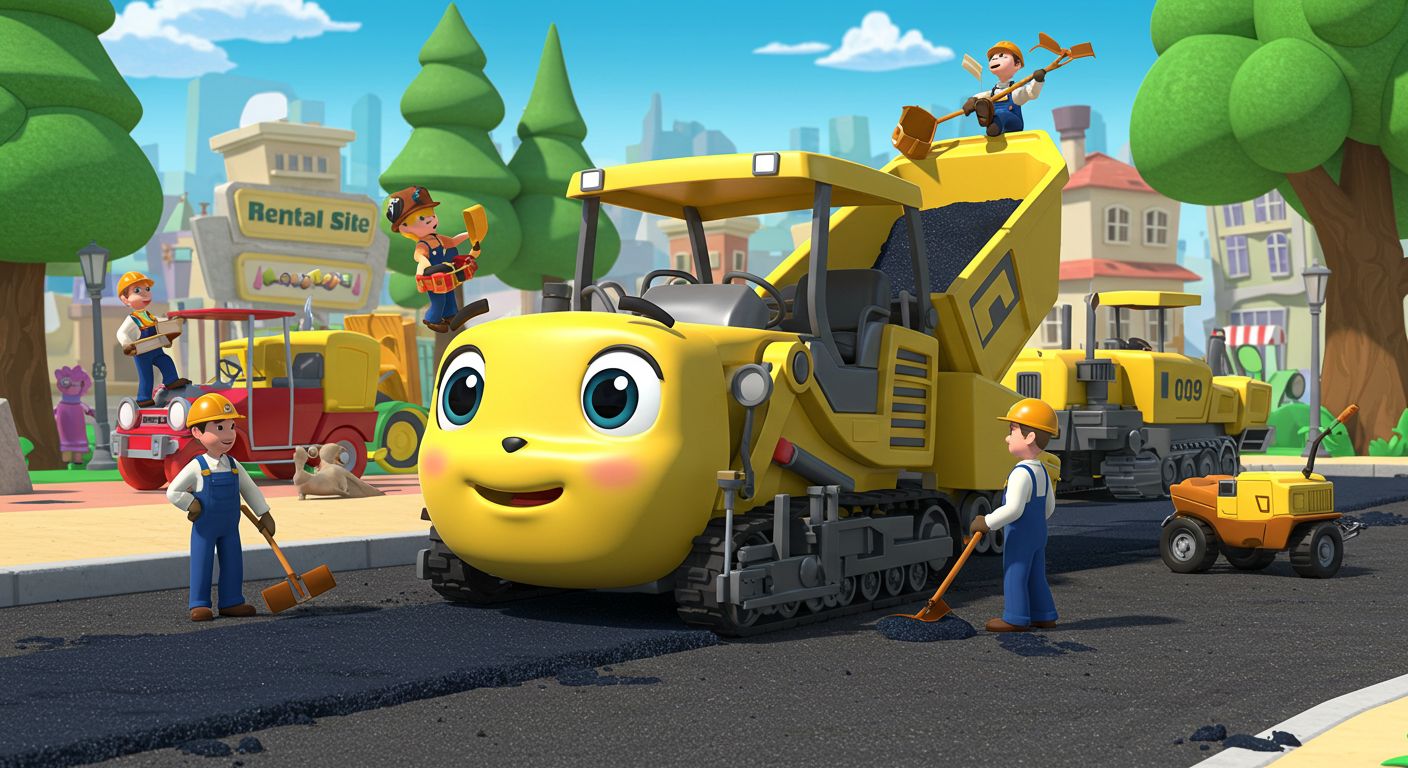 Аренда сайта для компаний по асфальтированию Готовый сайт для аренды по асфальтированию дорог