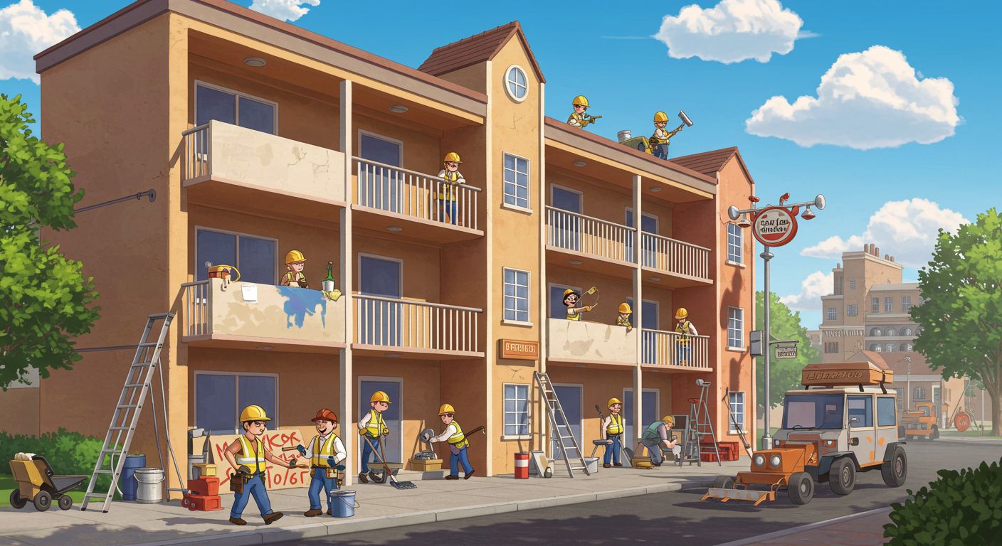 Готовый сайт для организации капитального ремонта Аренда сайта для капитального ремонта