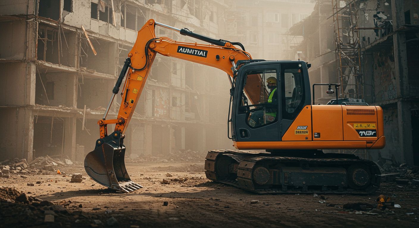 Сайт в аренду для компании по демонтажу зданий Профессиональный сайт для демонтажа зданий