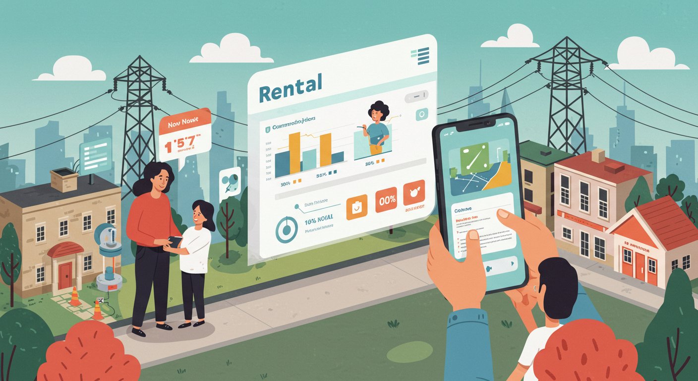 Сайт аренды для компании по электроснабжению Пример сайта аренды для компании по электроснабжению