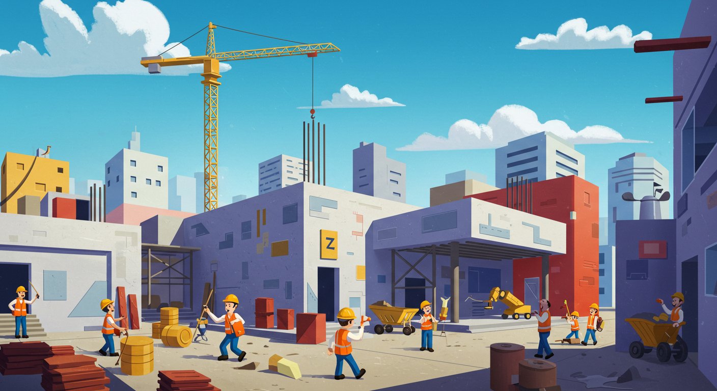 Готовый сайт для организации строительных работ Готовый сайт для организации строительных работ