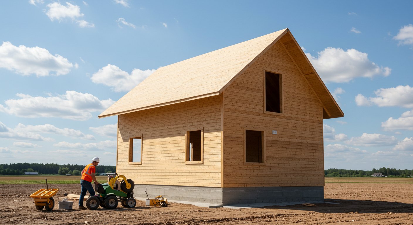 Готовый сайт для строительства каркасных домов Готовый сайт для строительства каркасных домов